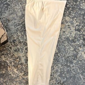 Women’s Cream Dress Pants - Classic Tailored Style